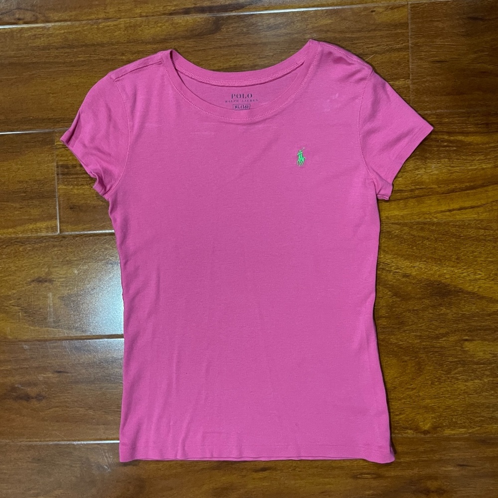 Ralph Lauren Girls Short Sleeves T-Shirt
